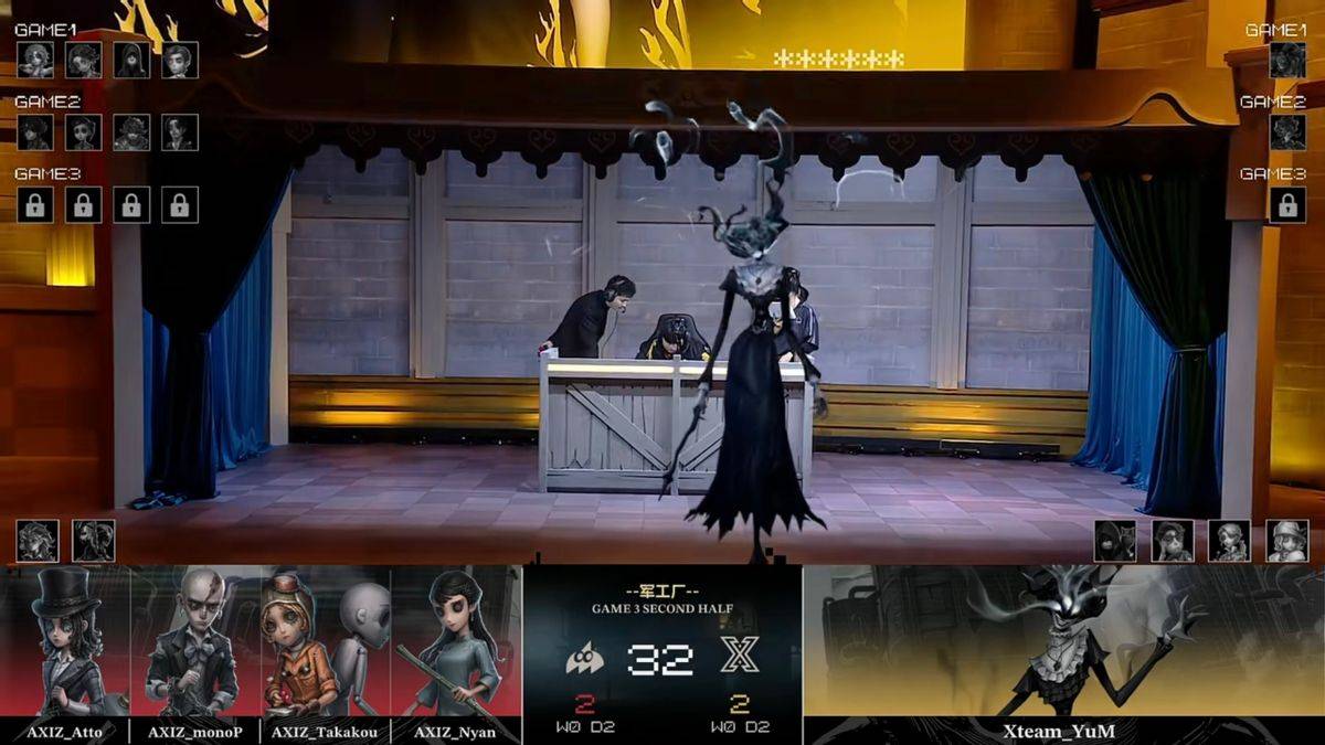 第五人格COA9：AXIZ战队求生者率先破冰，惊艳三跑终结比赛！