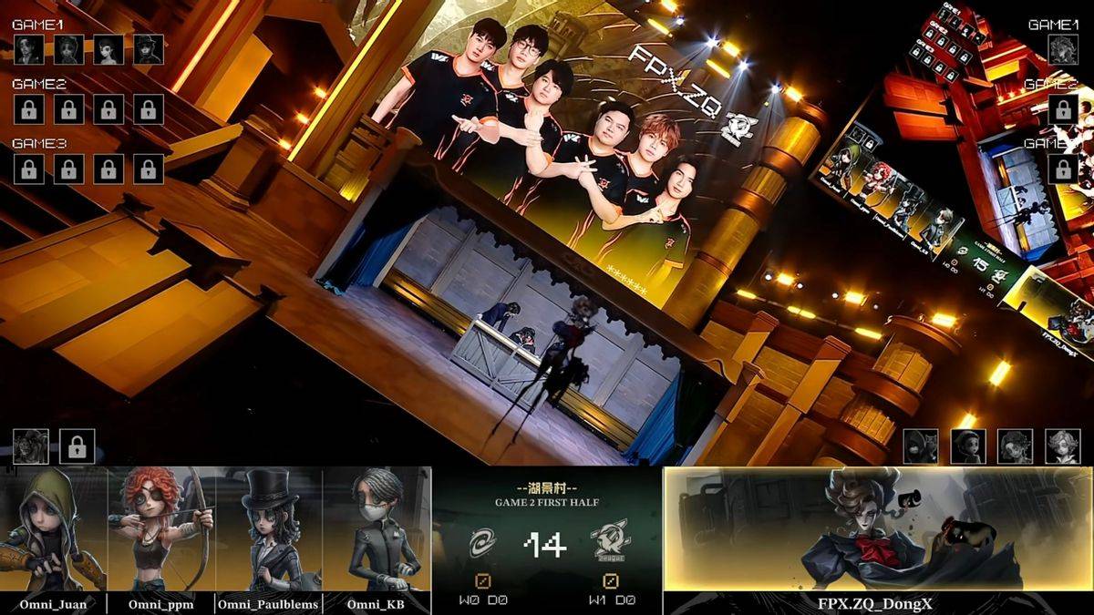 第五人格COA9：FPX.ZQ战队双阵营齐发力，二比零干净利落终结比赛