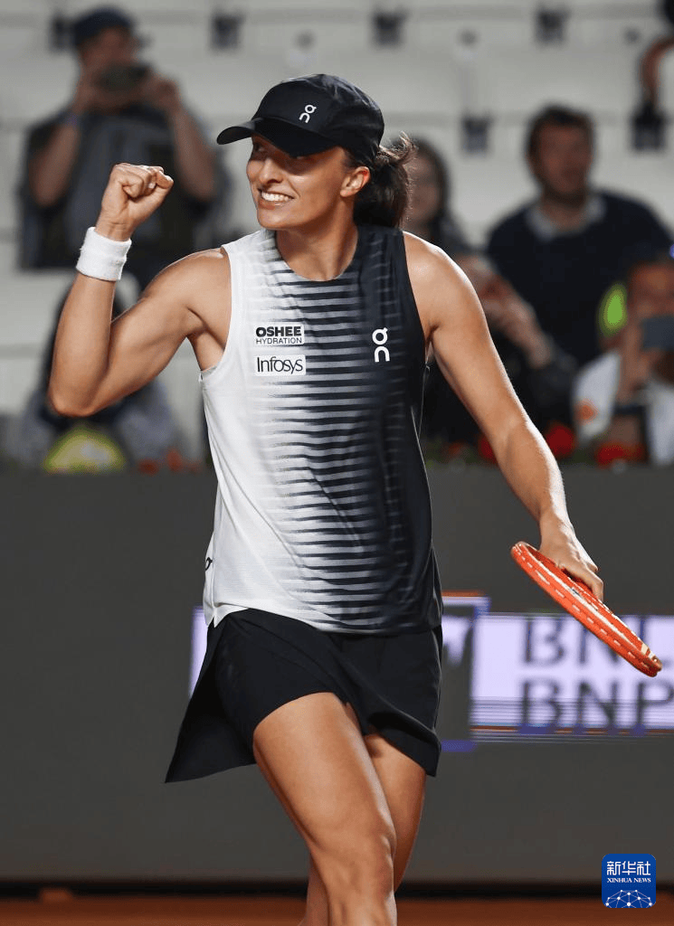 WTA1000罗马站:斯维亚特克胜大坂直美